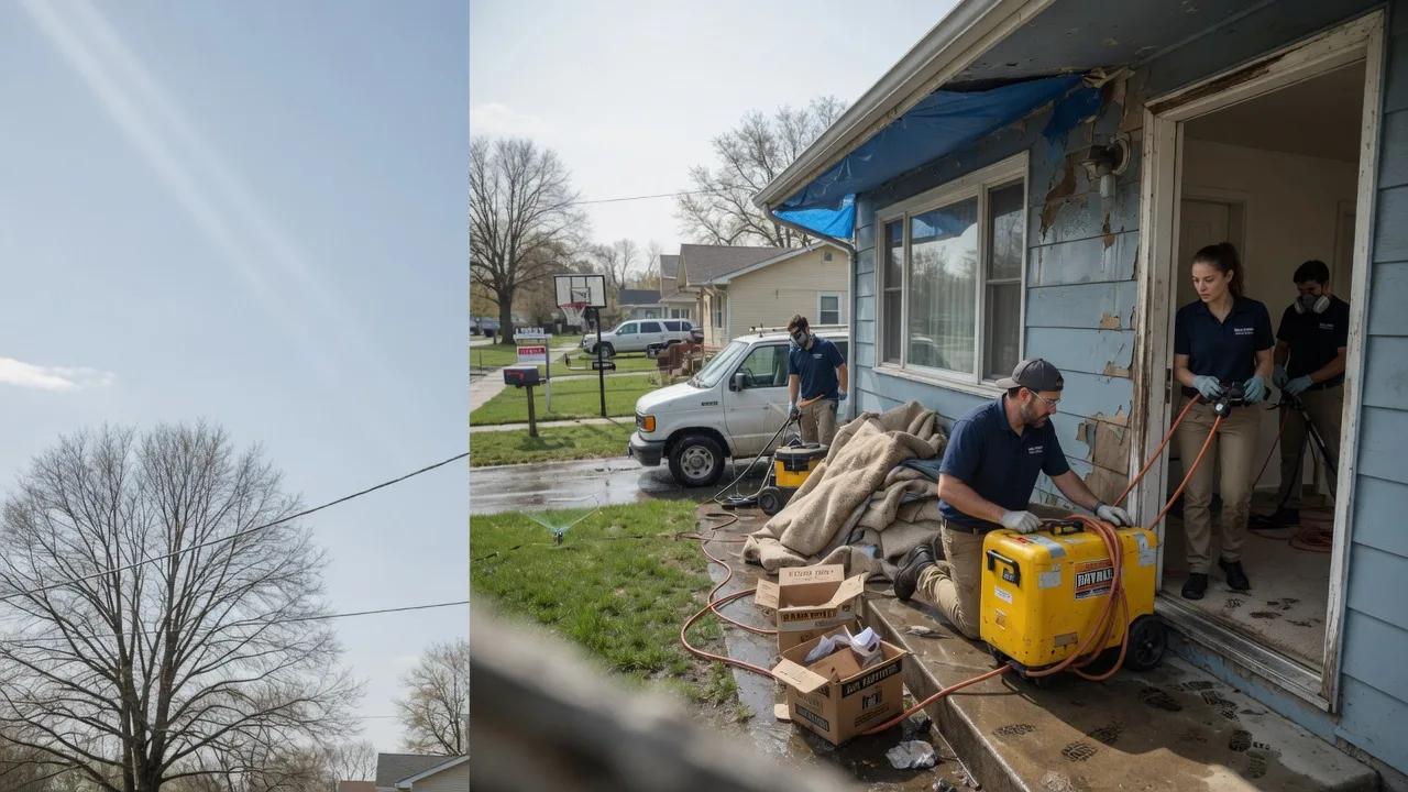 Basement Flood Cleanup in Montgomery, IN near me